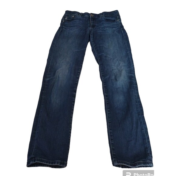 Ag Adriano Goldschmied Denim - AG Adriano Goldschmied The Prima Ankle Pintucked Cigarette Jeans Women’s 27R
